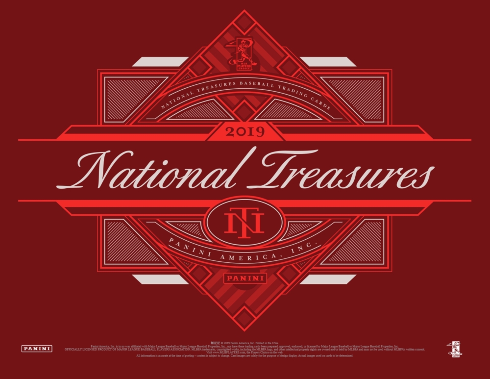 2019 PANINI NATIONAL TREASURE BASEBALL