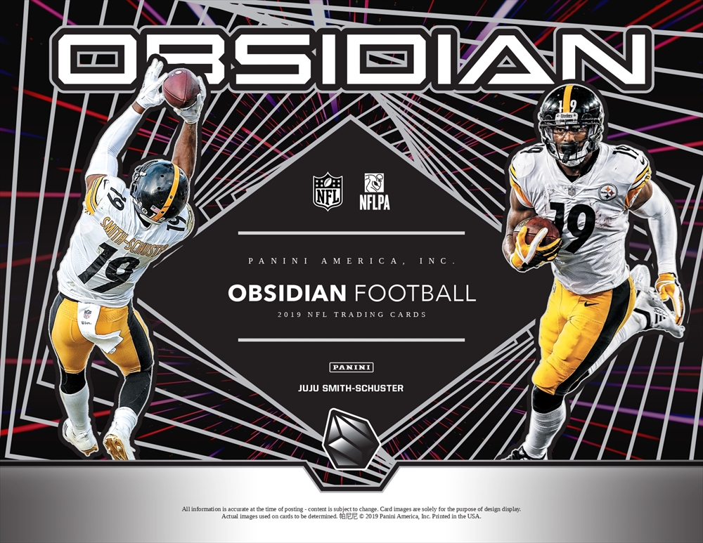 Nfl 19 Panini Obsidian Football Trading Card Journal