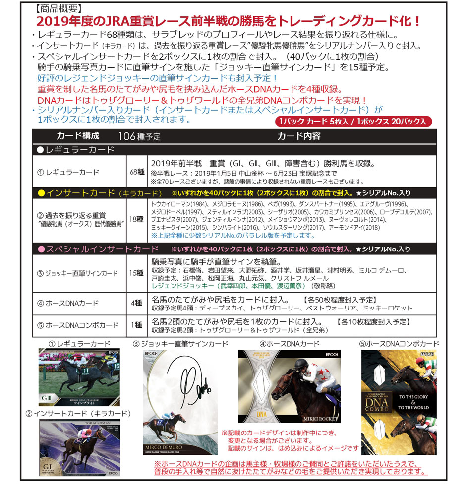 EPOCH 2019 ホースレーシング VOL.1