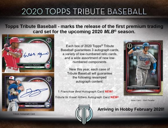 MLB 2020 TOPPS TRIBUTE BASEBALL