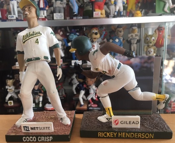 リッキー・ヘンダーソン、ココ・クリスプ両外野手