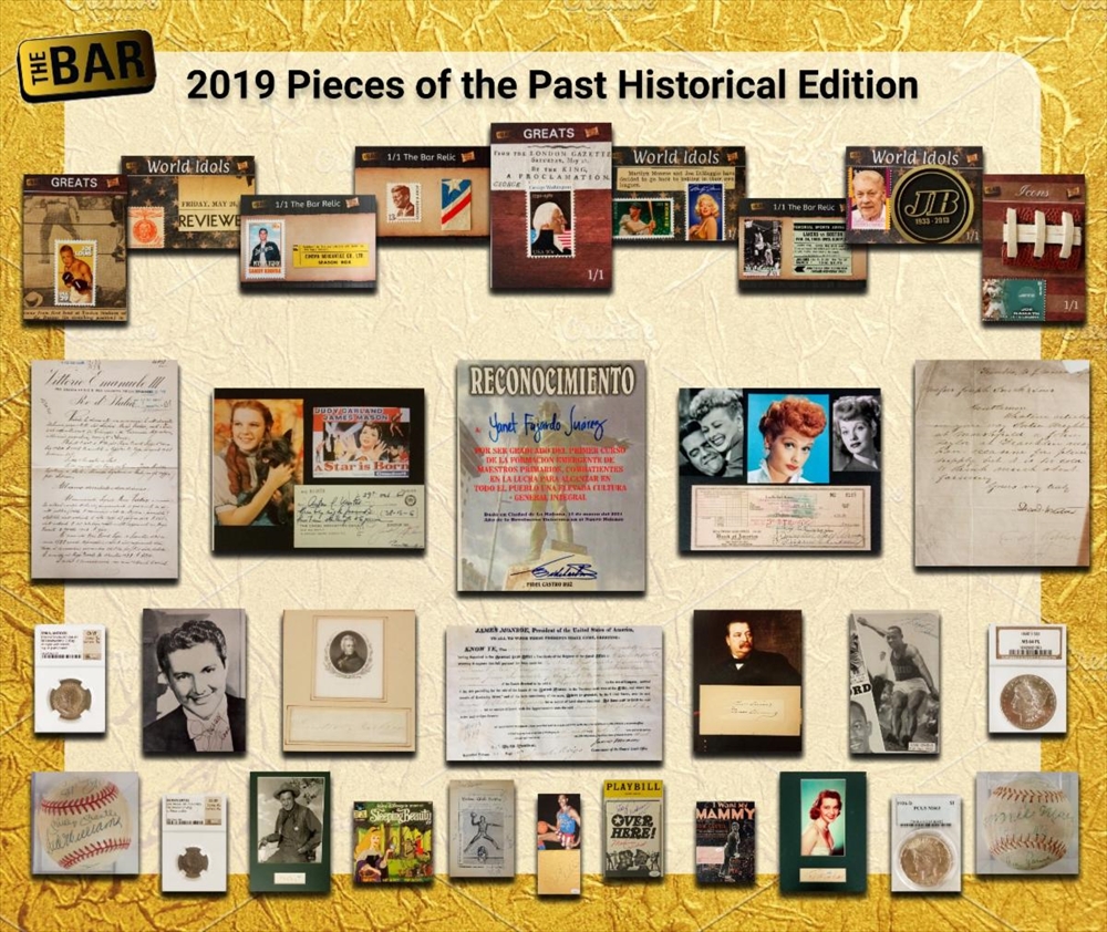 2019 PIECES OF THE PAST HISTORICAL EDITION