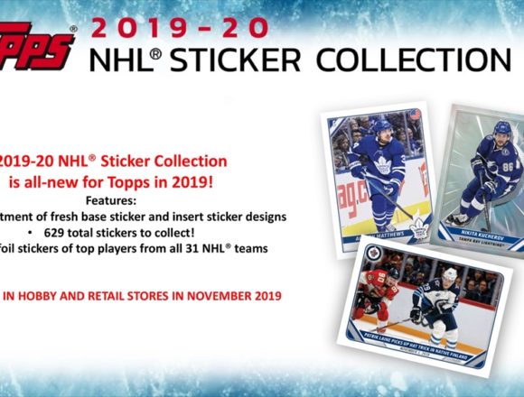 Topps 2019-20 NHL Sticker Collection