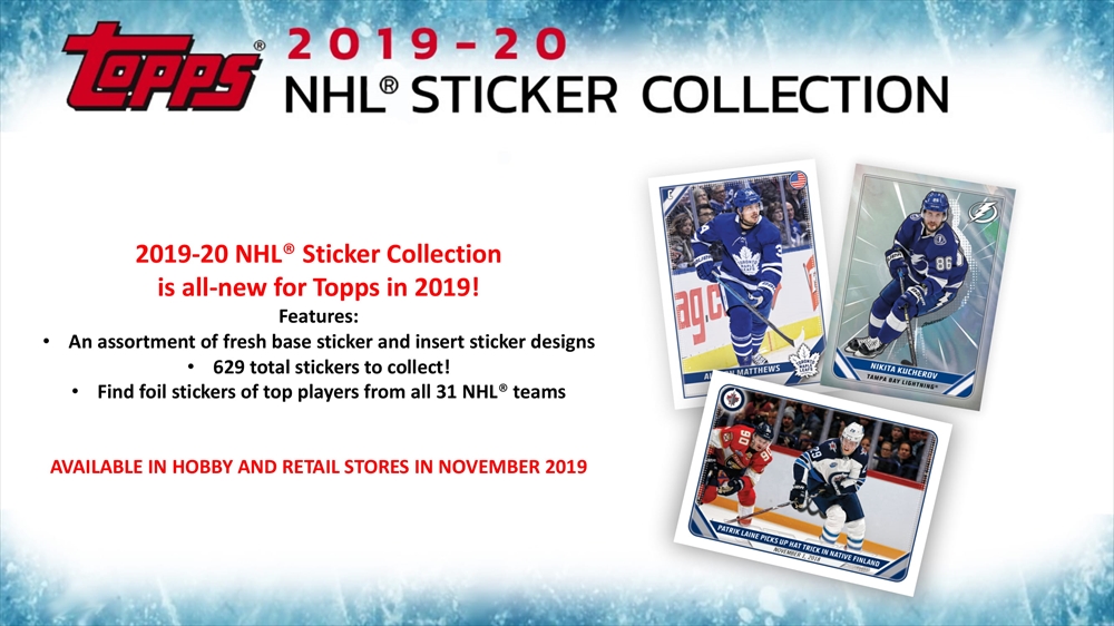 Topps 2019-20 NHL Sticker Collection