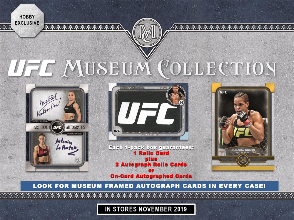 UFC 2019 TOPPS MUSEUM COLLECTION
