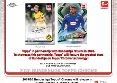 2019/20 TOPPS CHROME BUNDESLIGA