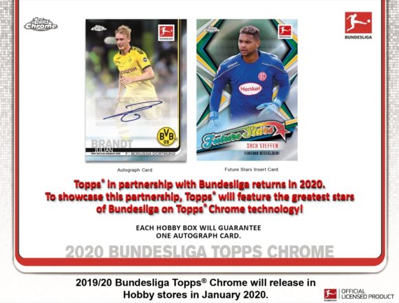 2019/20 TOPPS CHROME BUNDESLIGA