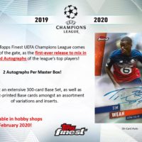 2019/20 TOPPS FINEST UEFA CHAMPIONS LEAGUE