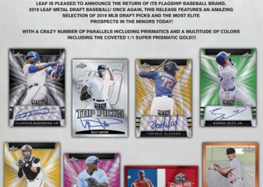 2019 LEAF METAL DRAFT BASEBALL