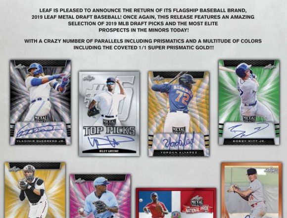 2019 LEAF METAL DRAFT BASEBALL