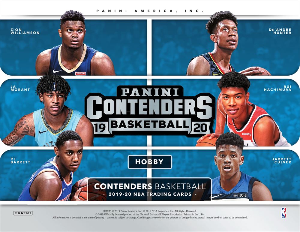 NBA 2019-20 PANINI CONTENDERS BASKETBALL | Trading Card Journal
