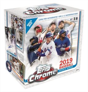 MLB 2019 TOPPS CHROME UPDATE MEGA BOX BASEBALL