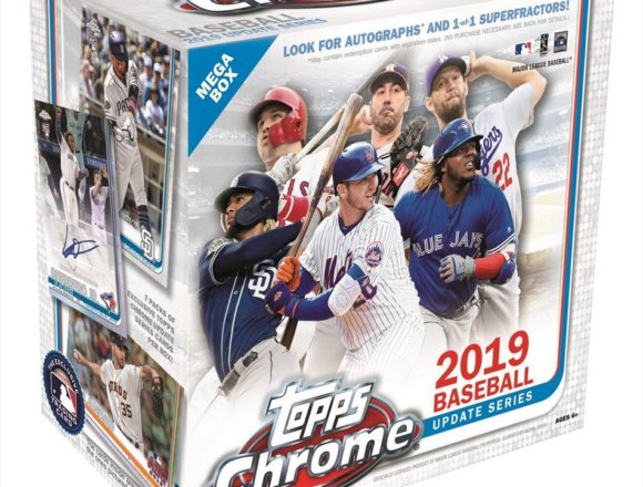 MLB 2019 TOPPS CHROME UPDATE MEGA BOX BASEBALL