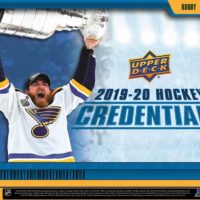 NHL 2019-20 UPPER DECK CREDENTIALS HOCKEY
