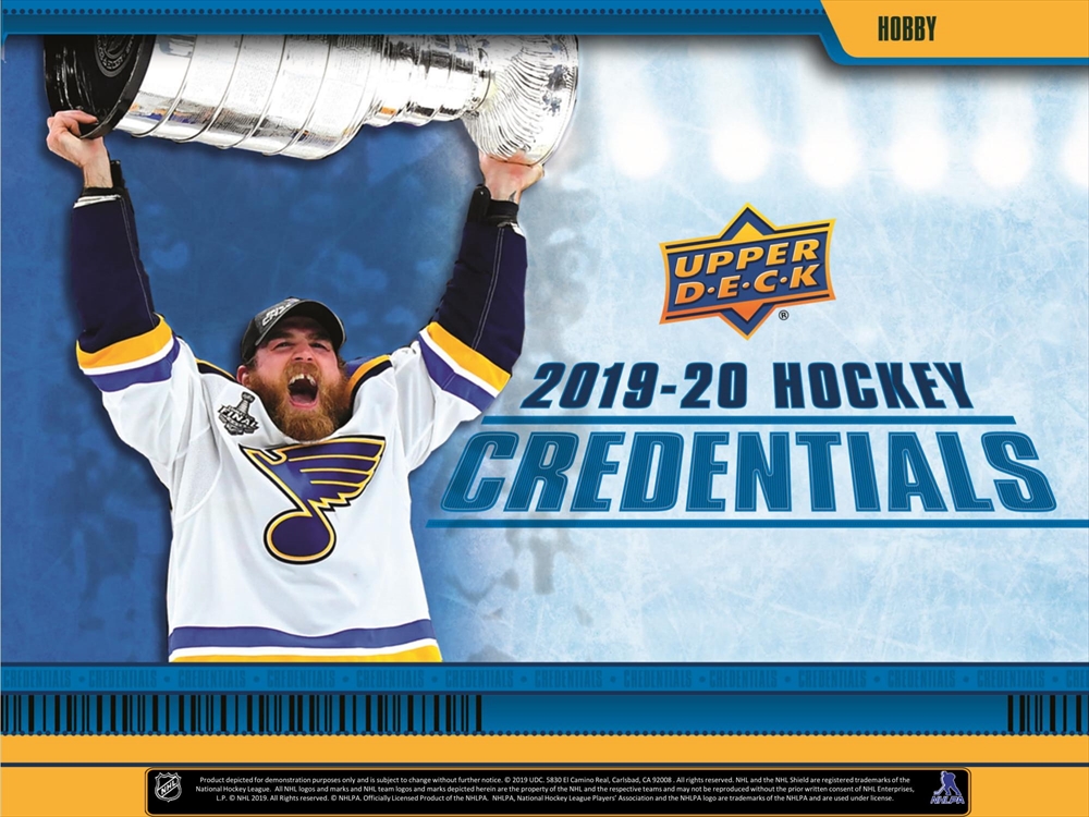 NHL 2019-20 UPPER DECK CREDENTIALS HOCKEY