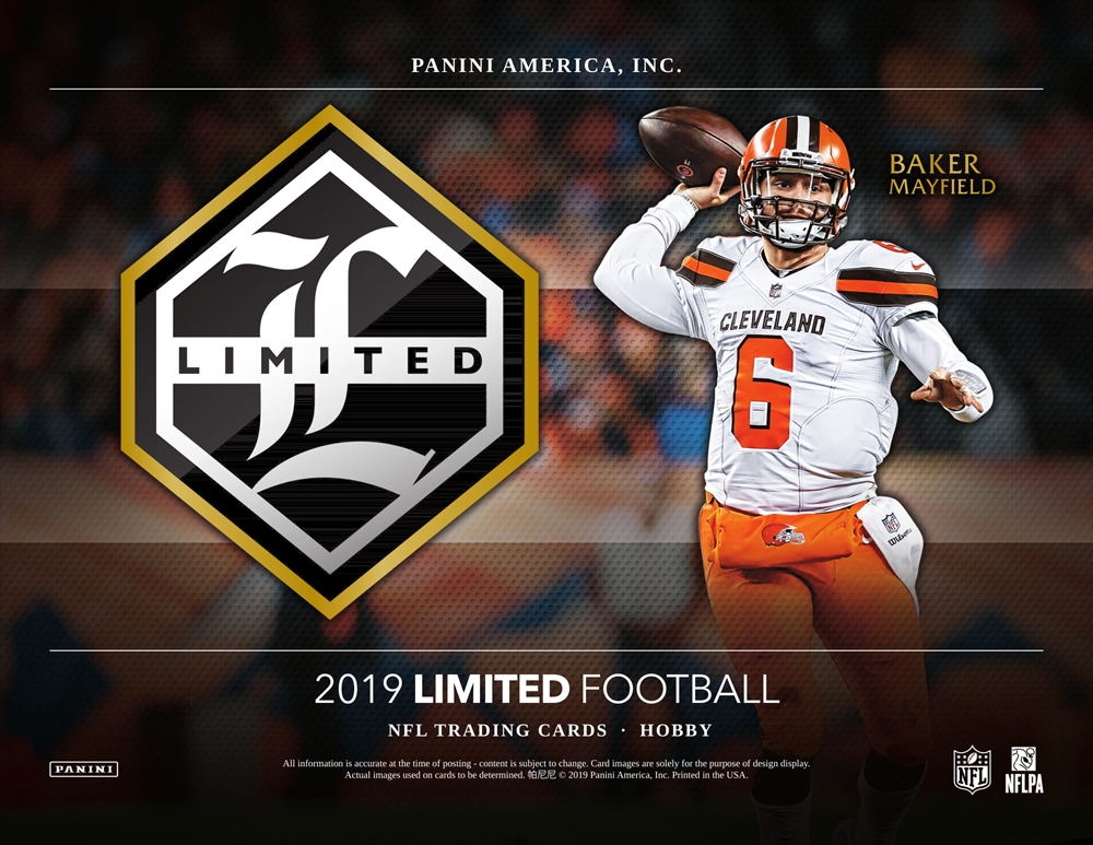 NFL 2019 PANINI LIMITED FOOTBALL