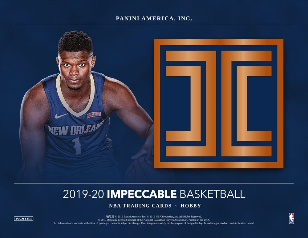 NBA 2019-20 PANINI IMPECCABLE BASKETBALL