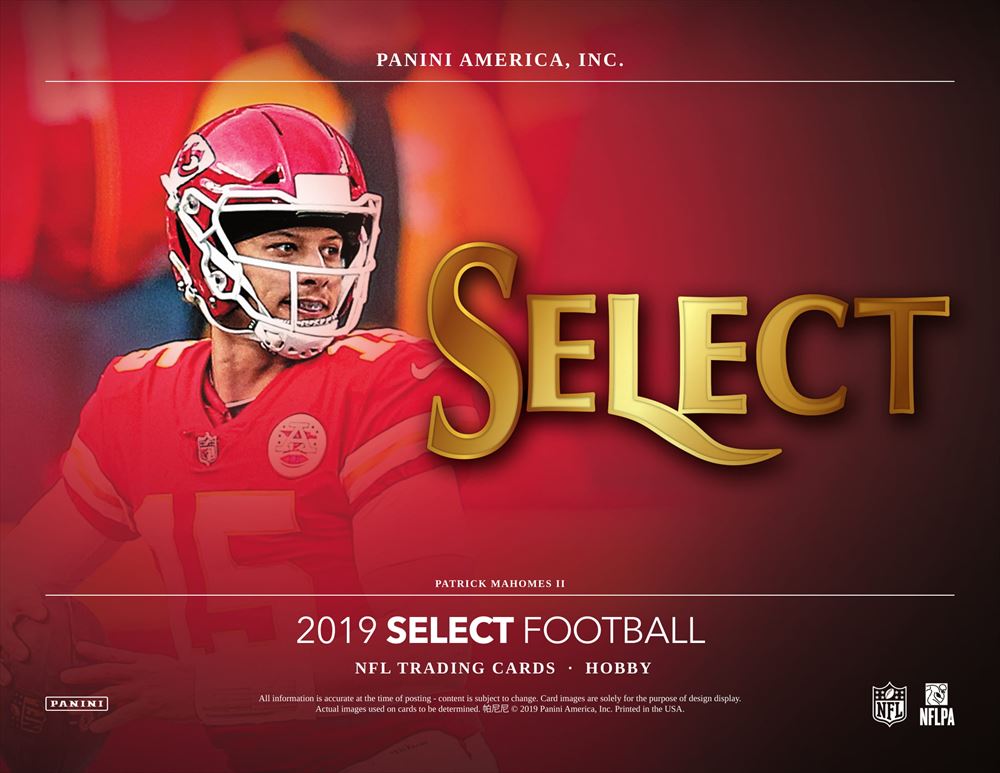 NFL 2019 PANINI SELECT FOOTBALL