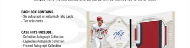 MLB 2020 TOPPS DEFINITIVE COLLECTION BASEBALL