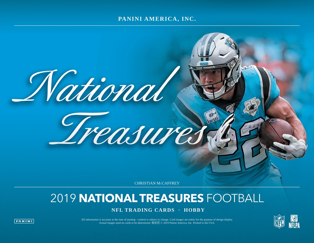 NFL 2019 PANINI NATIONAL TREASURES FOOTBALL