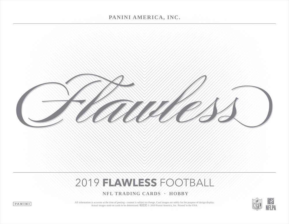 NFL 2019 PANINI FLAWLESS FOOTBALL