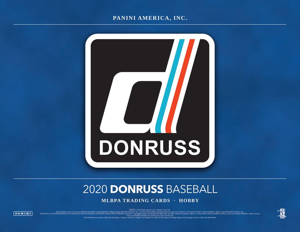 MLB 2020 PANINI DONRUSS HOBBY BASEBALL