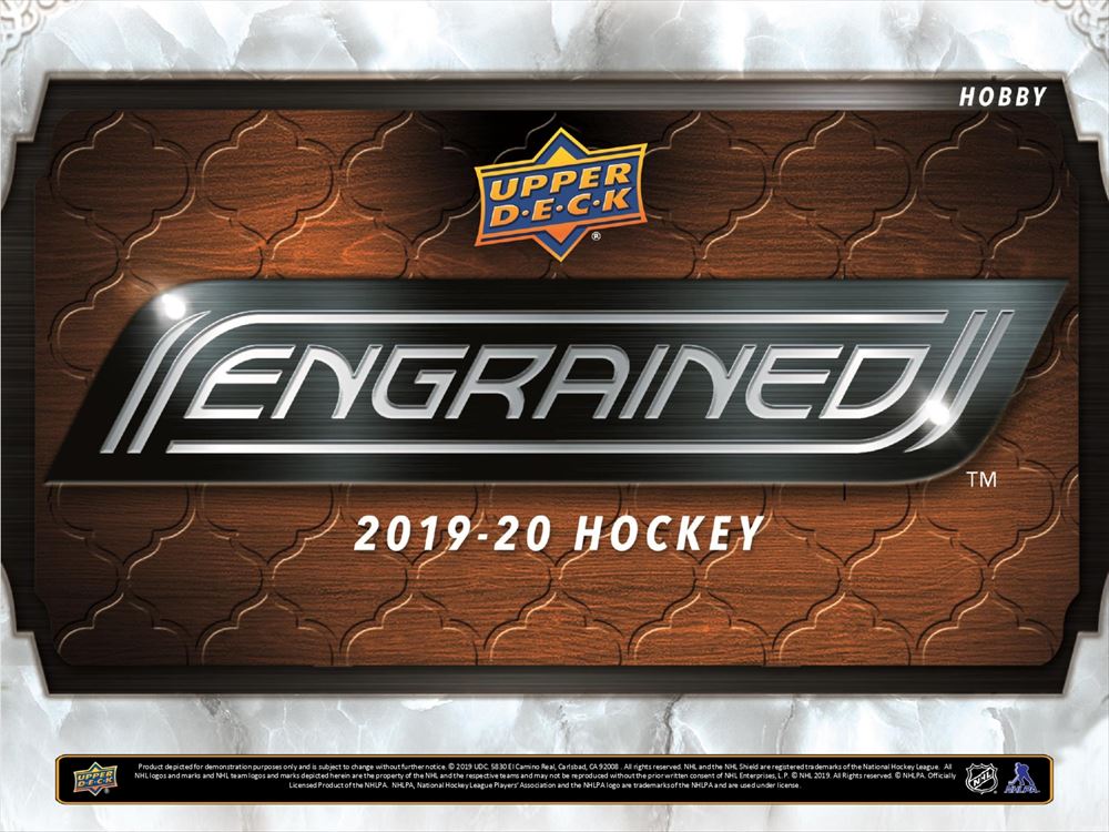 NHL 2019-20 UPPER DECK ENGRAINED