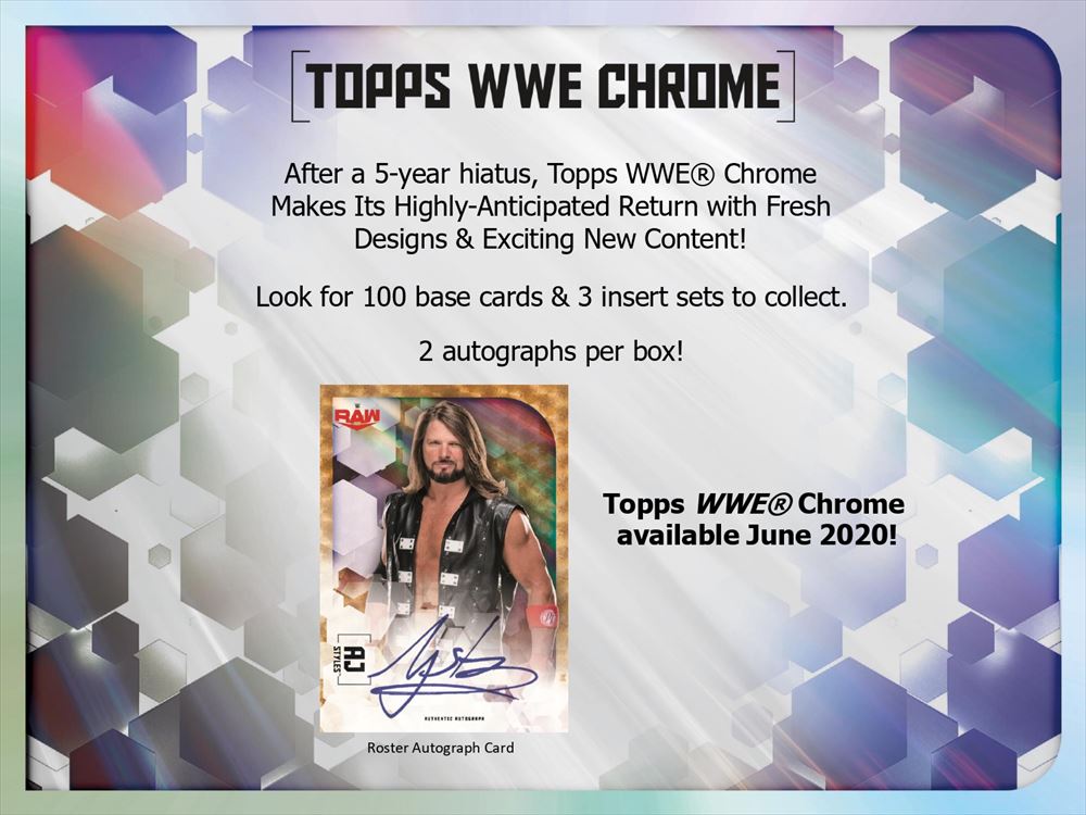 TOPPS 2020 WWE CHROME