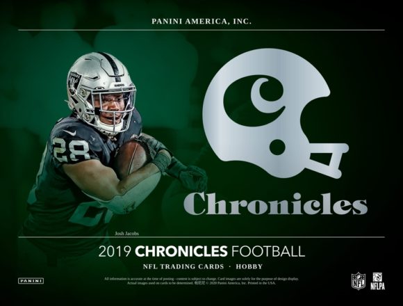 NFL 2019 PANINI CHRONICLES FOOTBALL