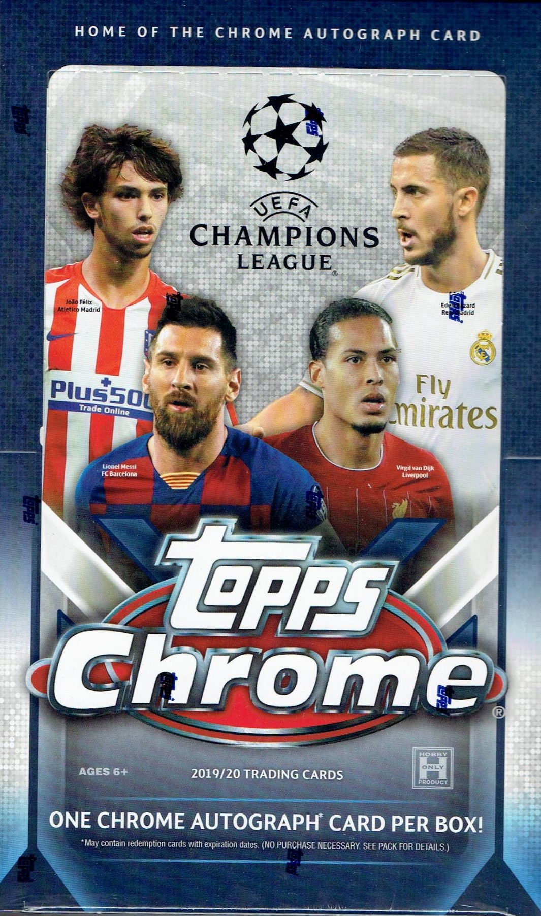 19-20 Topps champions league soccer 1box - luknova.com