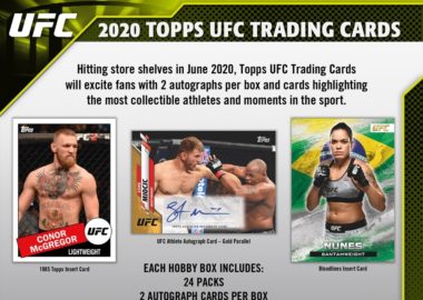 2020 TOPPS UFC HOBBY