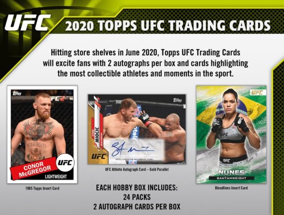 2020 TOPPS UFC HOBBY