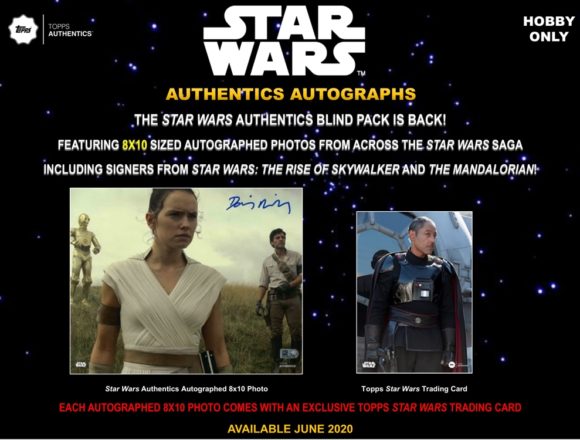 2020 TOPPS STAR WARS AUTHENTICS BLIND PACK SERIES 2