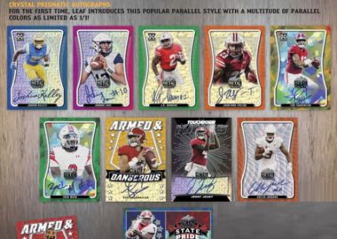 2020 LEAF METAL DRAFT FOOTBALL HOBBY