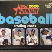 2020 TOPPS Heritage Baseball