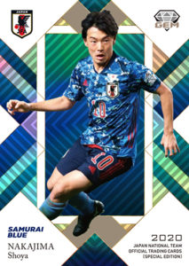 2020 サッカー日本代表 中山雄太 直筆サインカード