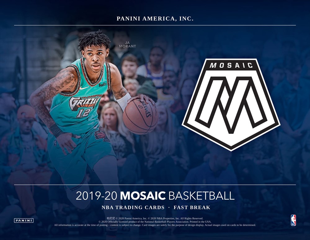 NBA 2019-20 PANINI PRIZM MOSAIC FAST BREAK