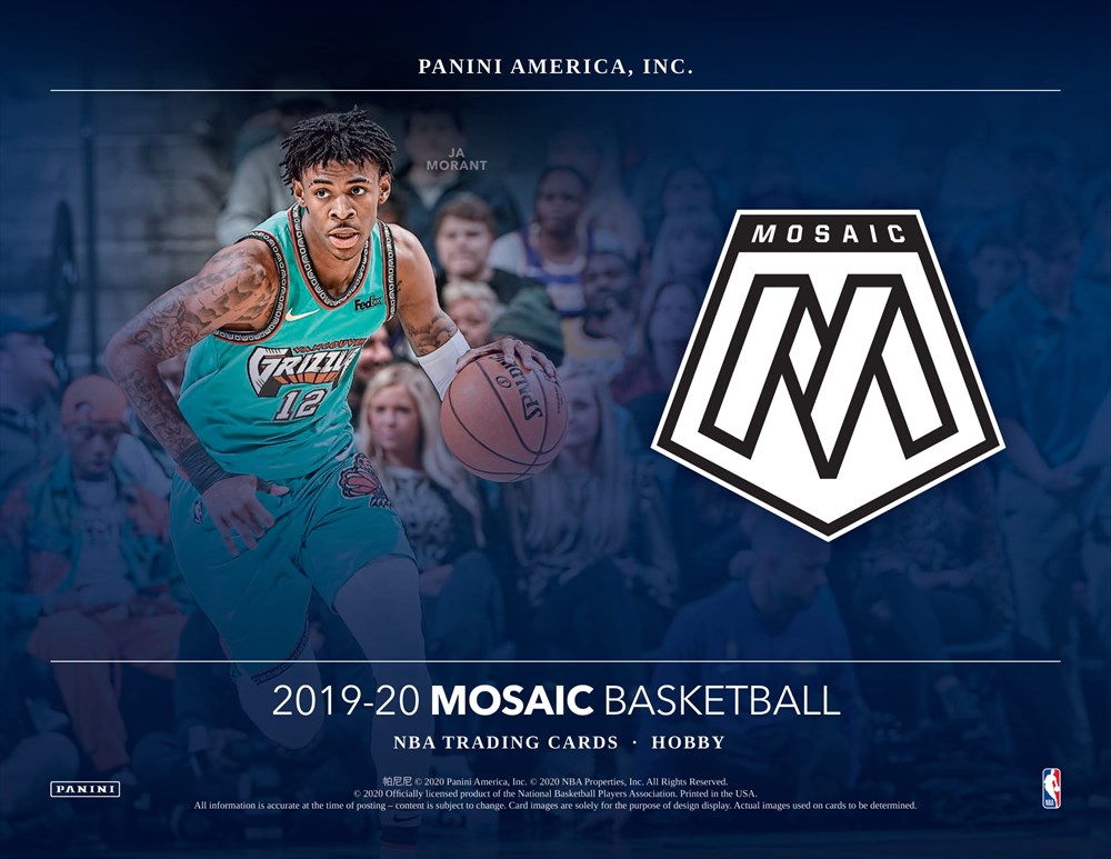 NBA 2019-20 PANINI MOSAIC BASKETBALL HOBBY