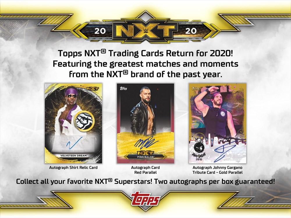 2020 TOPPS WWE NXT