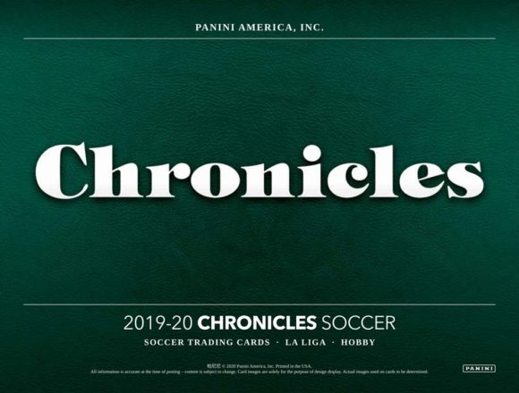 2019-20 PANINI CHRONICLES SOCCER HOBBY LA LIGA