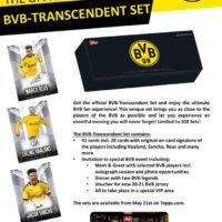 2019/20 TOPPS OFFICIAL BVB-TRANSCENDENT SET - THE DORTMUND COLLECTION