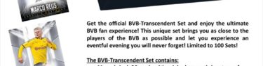 2019/20 TOPPS OFFICIAL BVB-TRANSCENDENT SET - THE DORTMUND COLLECTION