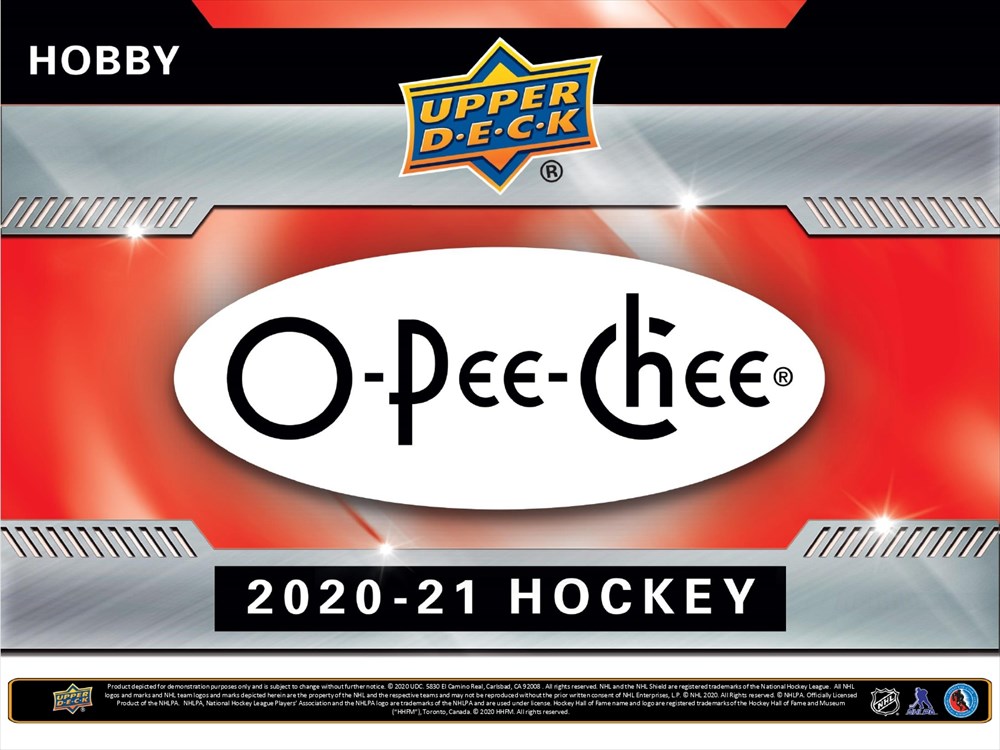 NHL 2020-21 UD O-PEE-CHEE HOCKEY HOBBY