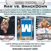 2020 TOPPS WWE RAW VS SMACKDOWN