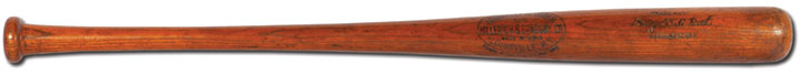 1929 Babe Ruth Game-Used Bat (Attributed to 500th Home Run)