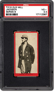 1910 Old Mill (T210) Joe Jackson (Series 8)