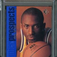 1996 UPPER DECK SP KOBE BRYANT Rookie card