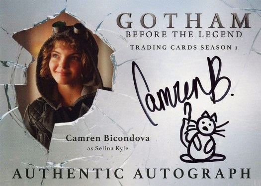 2016 Gotham Season One Autographs Camren Bicondova