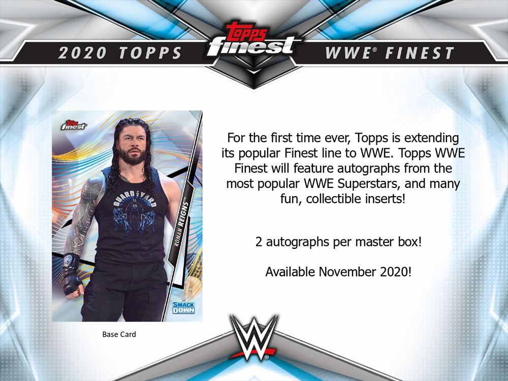 2020 TOPPS WWE FINEST