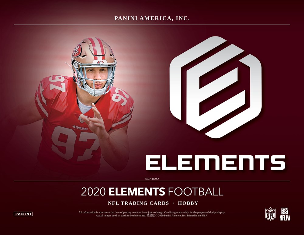 2020 PANINI ELEMENTS FOOTBALL